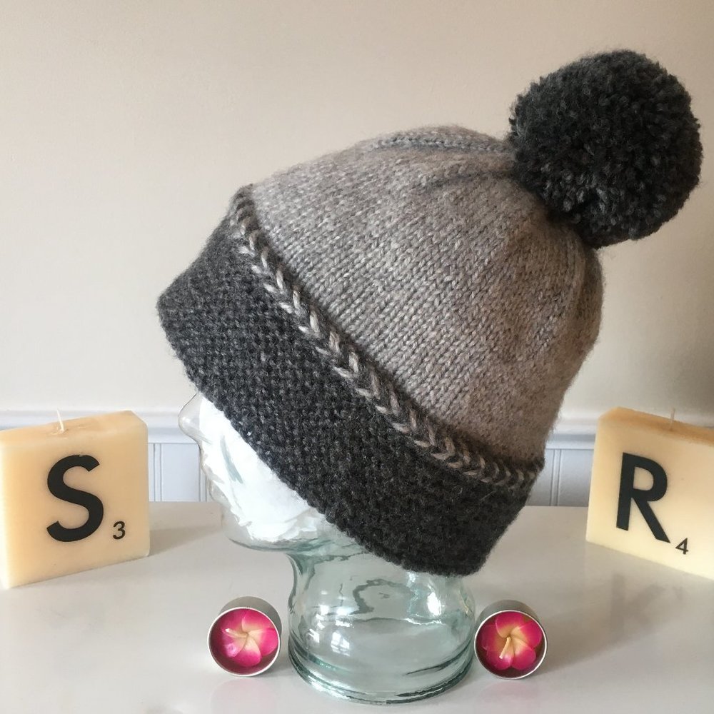 Extra Large, Color Block Charcoal & Grey, Double … - image 1